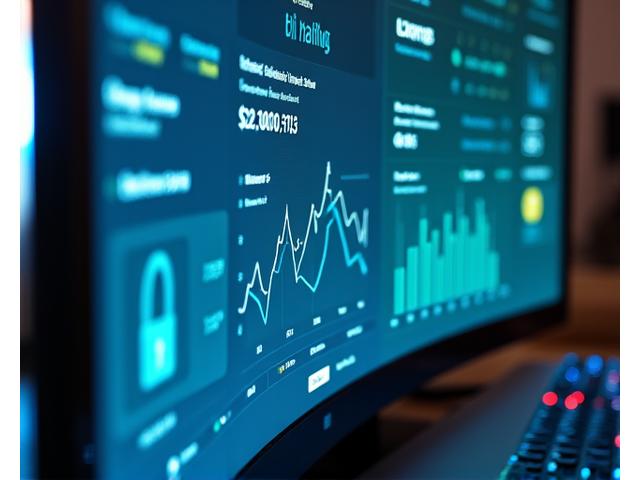 Digital dashboard showing credit monitoring alerts and identity protection services.