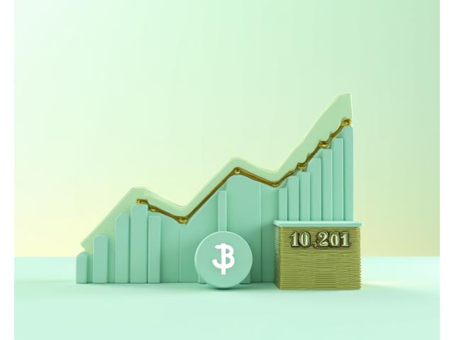 A calendar showing marked dates, with an overlay of a growing money graph and a handshake, symbolizing steady rental income and agreement.